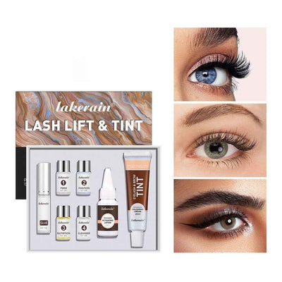 Hot Dyeing Two-in-one Eyelash Eyebrow Cream Suit