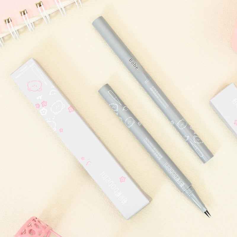 Two-claw Eyelash Pen Liquid Eyeliner Not Smudge Waterproof Eye Shadow