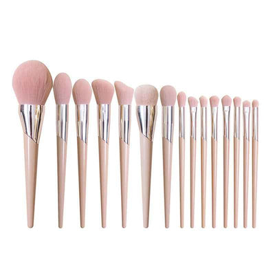 Girly Heart Nude Pink Makeup Brush