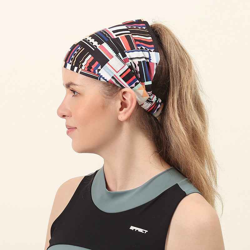 Bohemian Hair Band Makeup Shampoo Headband Female