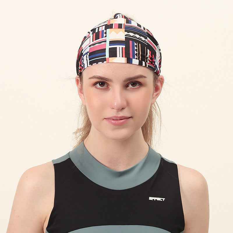 Bohemian Hair Band Makeup Shampoo Headband Female