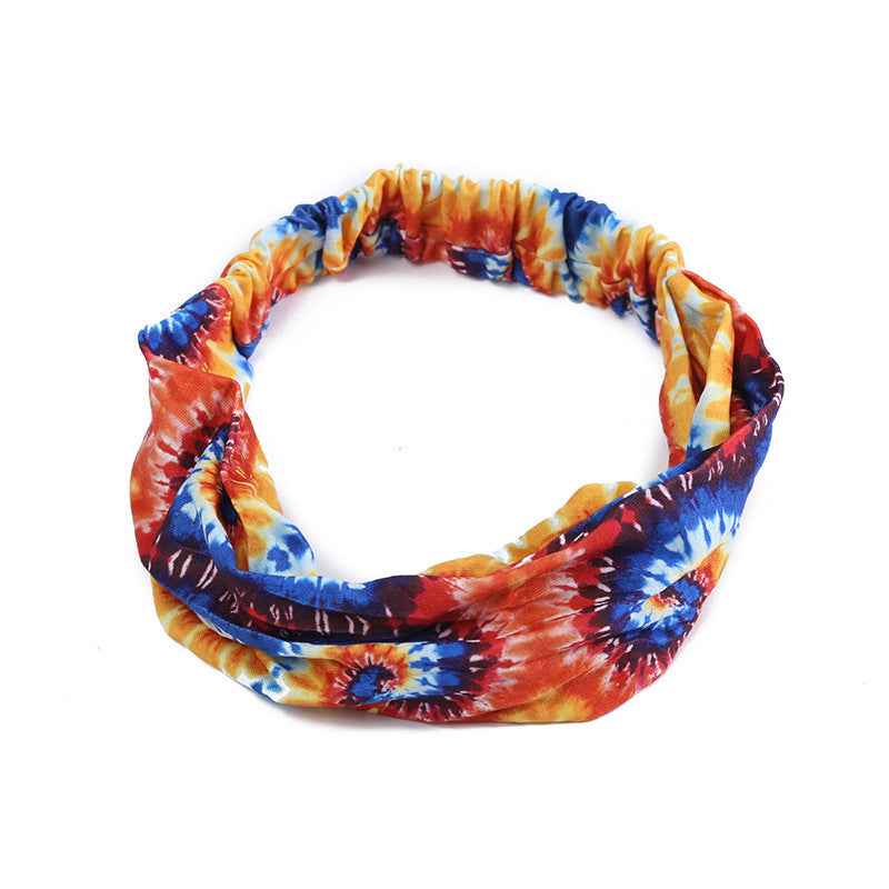 Bohemian Hair Band Makeup Shampoo Headband Female