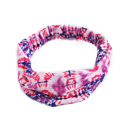 Bohemian Hair Band Makeup Shampoo Headband Female
