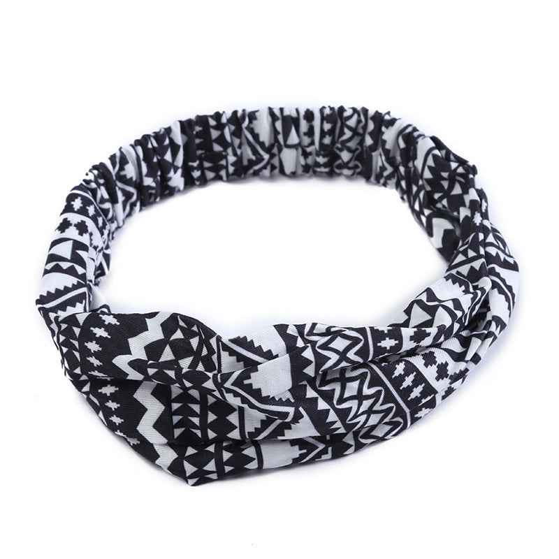 Bohemian Hair Band Makeup Shampoo Headband Female