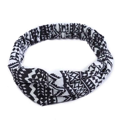 Bohemian Hair Band Makeup Shampoo Headband Female