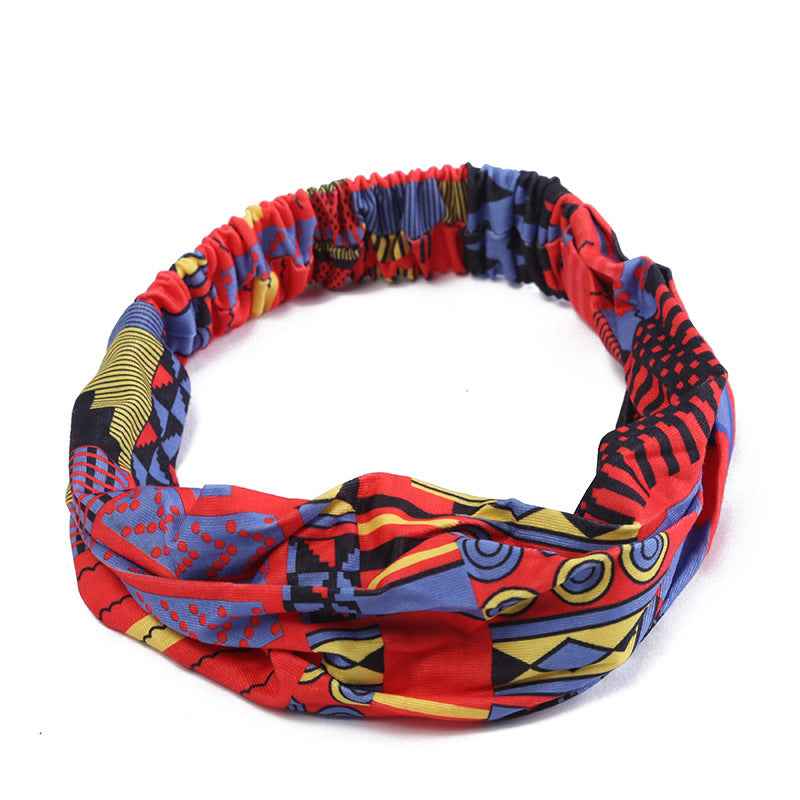 Bohemian Hair Band Makeup Shampoo Headband Female