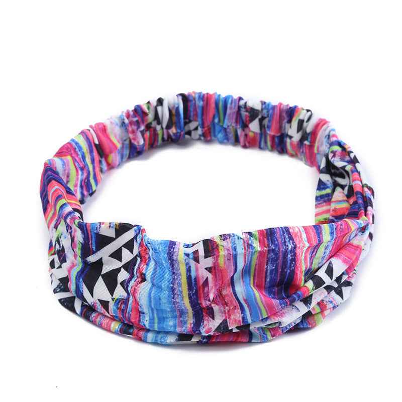 Bohemian Hair Band Makeup Shampoo Headband Female
