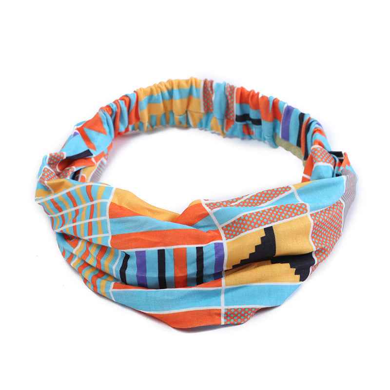 Bohemian Hair Band Makeup Shampoo Headband Female