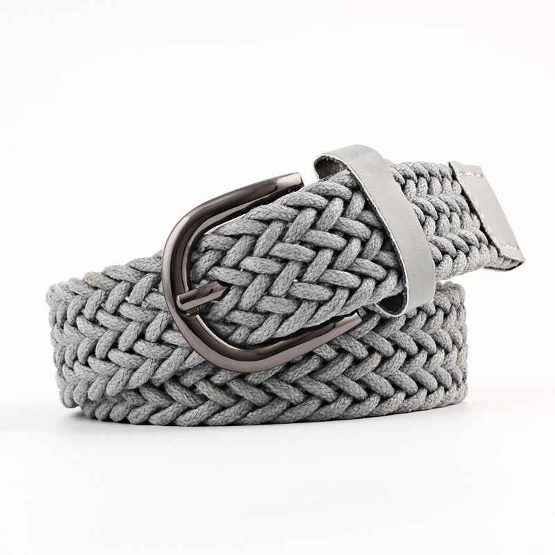 Fashion All-match Literary Fan Cotton And Linen Wide Girdle