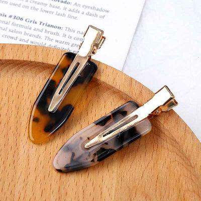 Hairdressing And Makeup Seamless Clip Acetate Bangs Clip