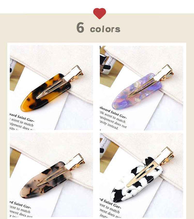 Hairdressing And Makeup Seamless Clip Acetate Bangs Clip