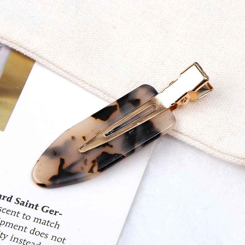 Hairdressing And Makeup Seamless Clip Acetate Bangs Clip