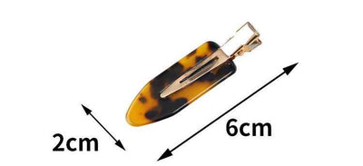 Hairdressing And Makeup Seamless Clip Acetate Bangs Clip