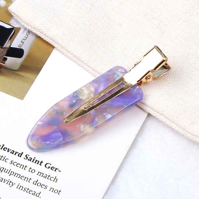 Hairdressing And Makeup Seamless Clip Acetate Bangs Clip