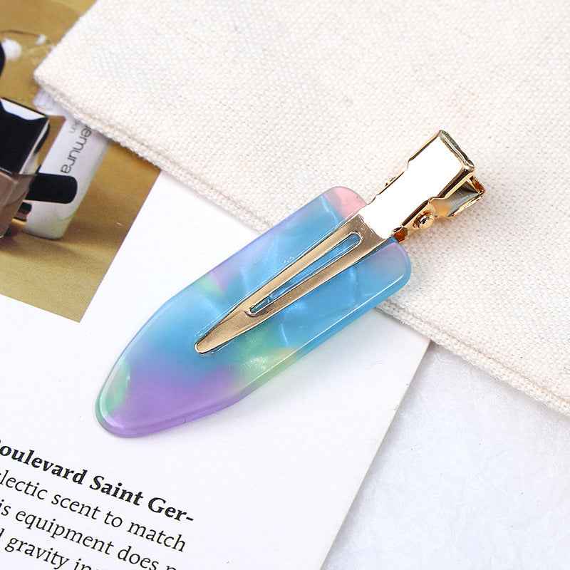 Hairdressing And Makeup Seamless Clip Acetate Bangs Clip
