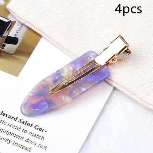 Hairdressing And Makeup Seamless Clip Acetate Bangs Clip