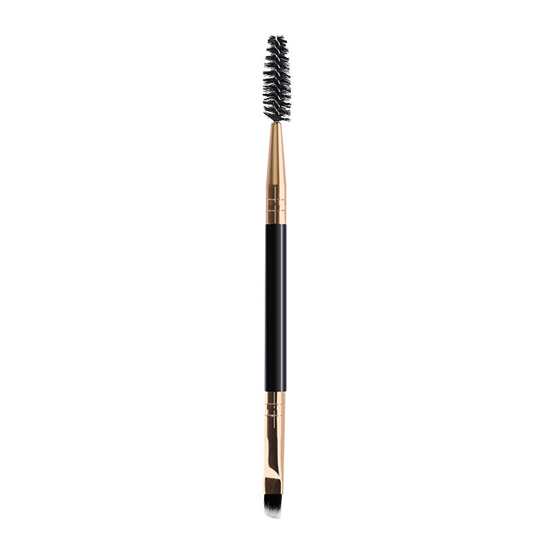 Spiral Angled Makeup Double Ended Eyebrow Brush SHOPPORA