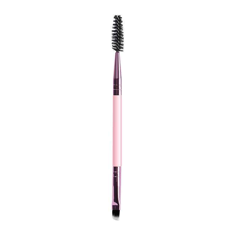 Spiral Angled Makeup Double Ended Eyebrow Brush