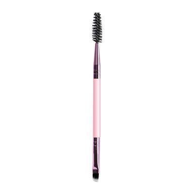 Spiral Angled Makeup Double Ended Eyebrow Brush
