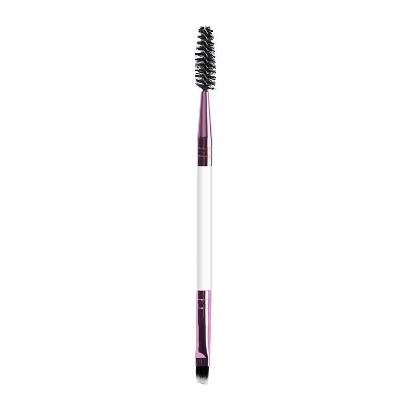 Spiral Angled Makeup Double Ended Eyebrow Brush SHOPPORA