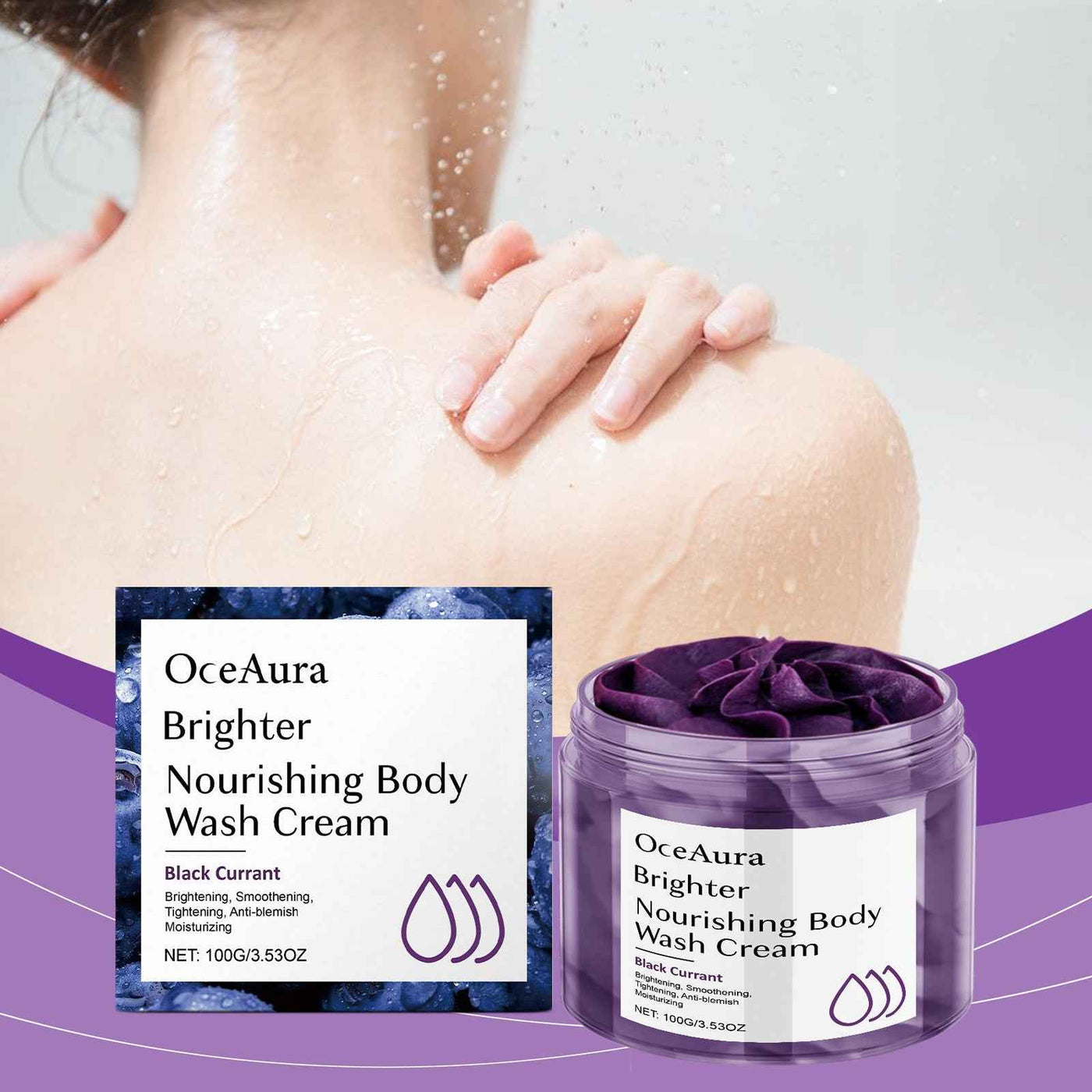 Nourishing Body Bath Cream Gentle Cleaning