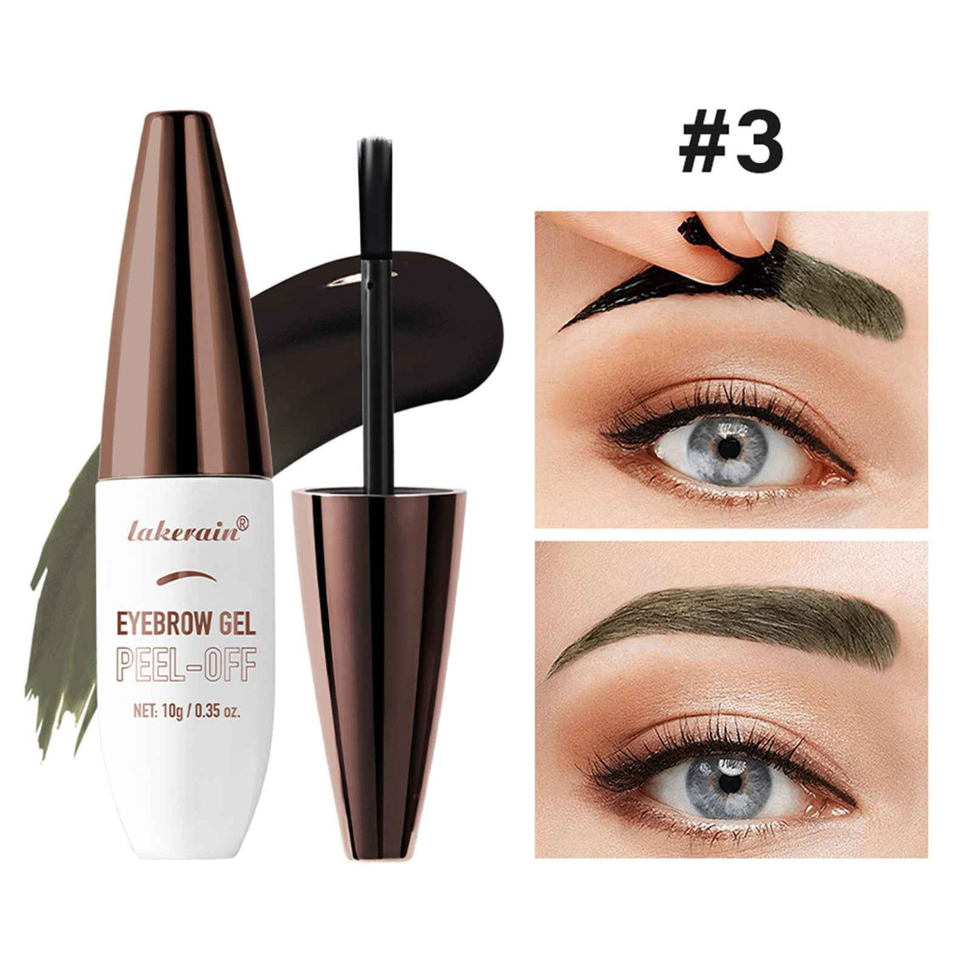 Wild Eyebrow Three-dimensional Waterproof Sweat-proof Not Easy To Fade Eyebrow Cream