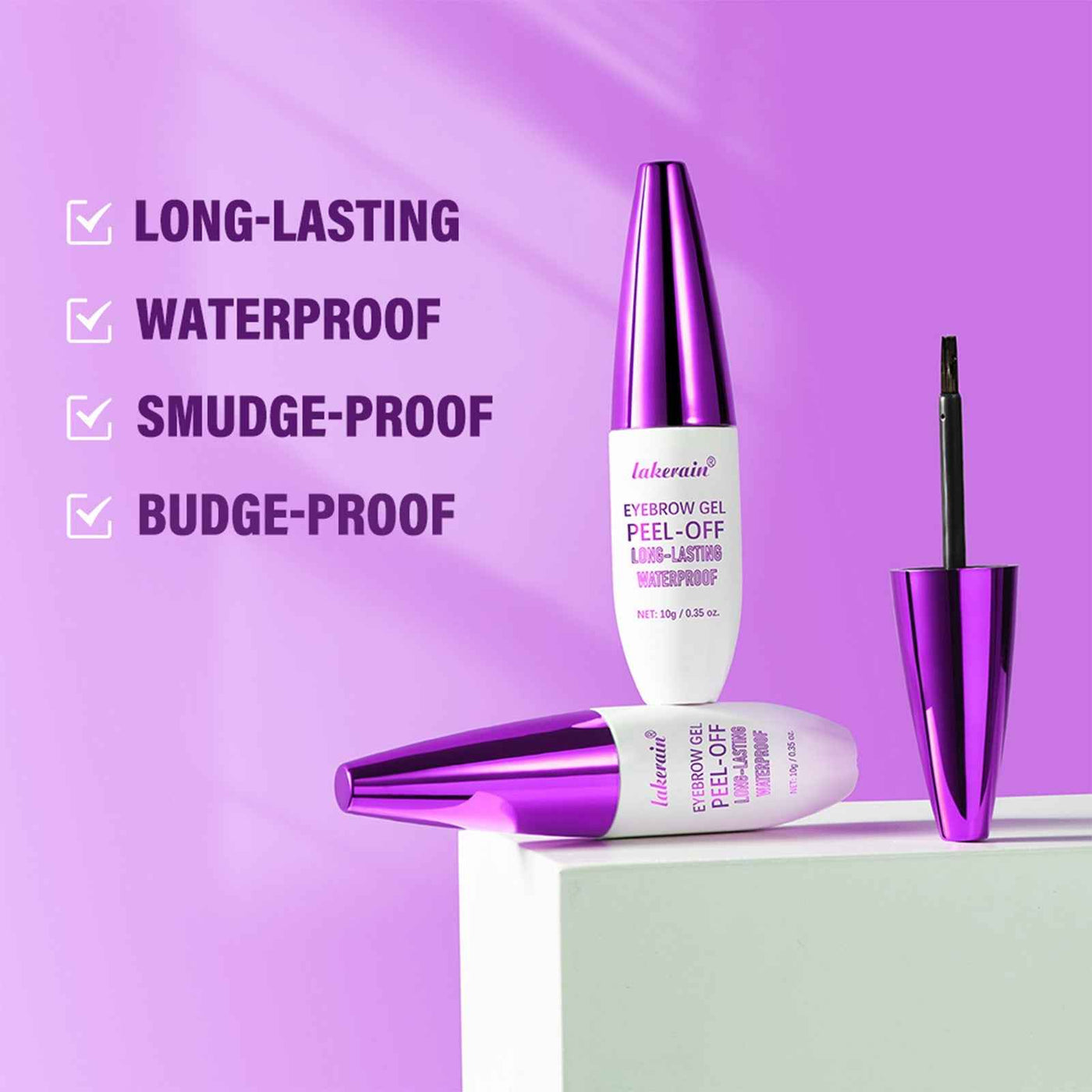 Waterproof And Sweat-proof Easy To Color Tear And Pull Eyebrow Cream