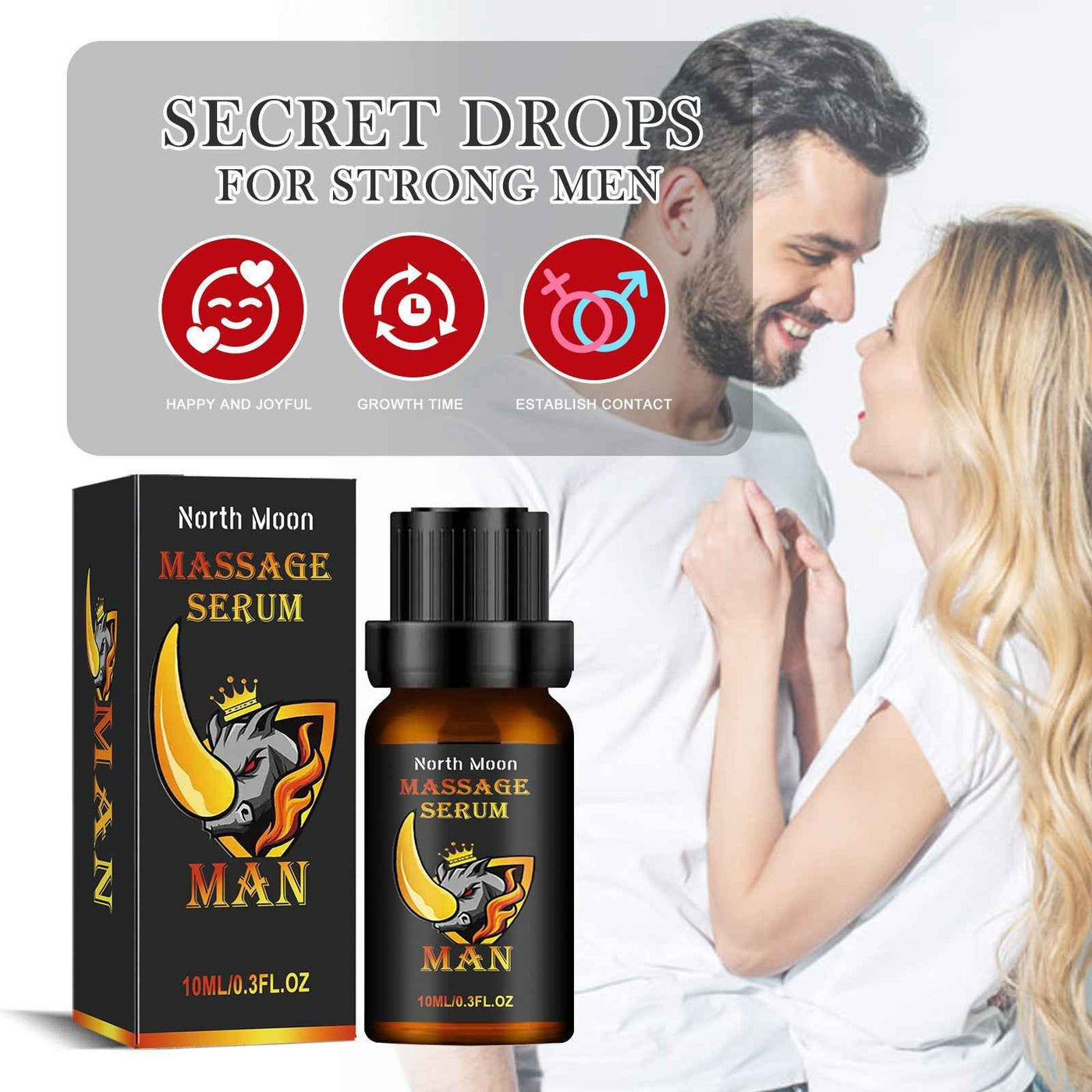Men's Body Care Endurance Vitality External Massage Care Essential Oil