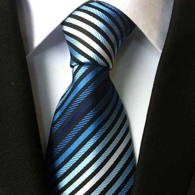 Men's Fashion Casual Positive Striped Tie
