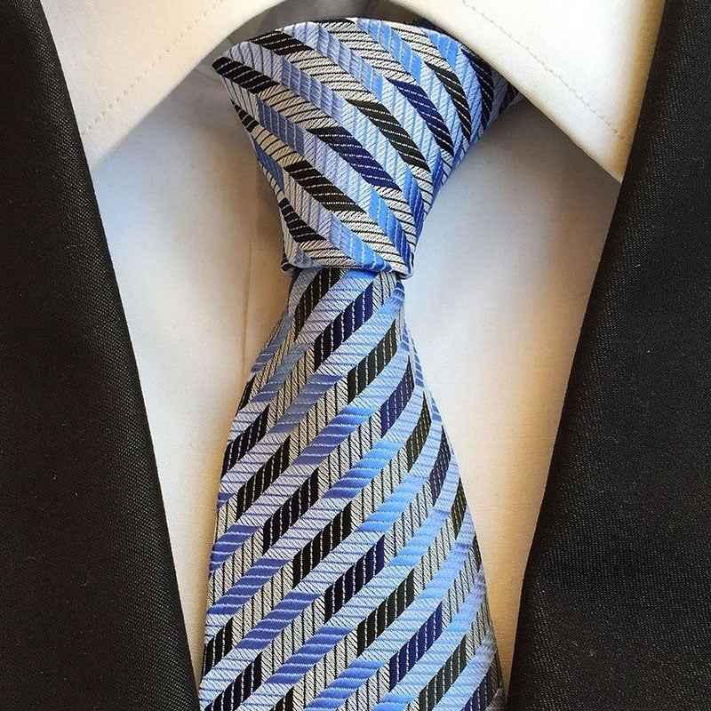 Men's Fashion Casual Positive Striped Tie