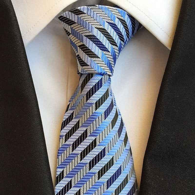 Men's Fashion Casual Positive Striped Tie