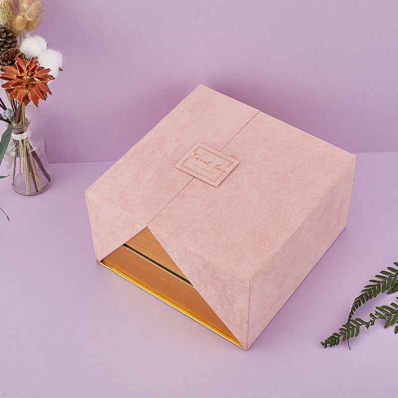 Gift Box Square Clamshell Bridesmaid And Bridesmaid Hand Gift Box