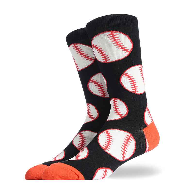 French fries pattern trendy socks