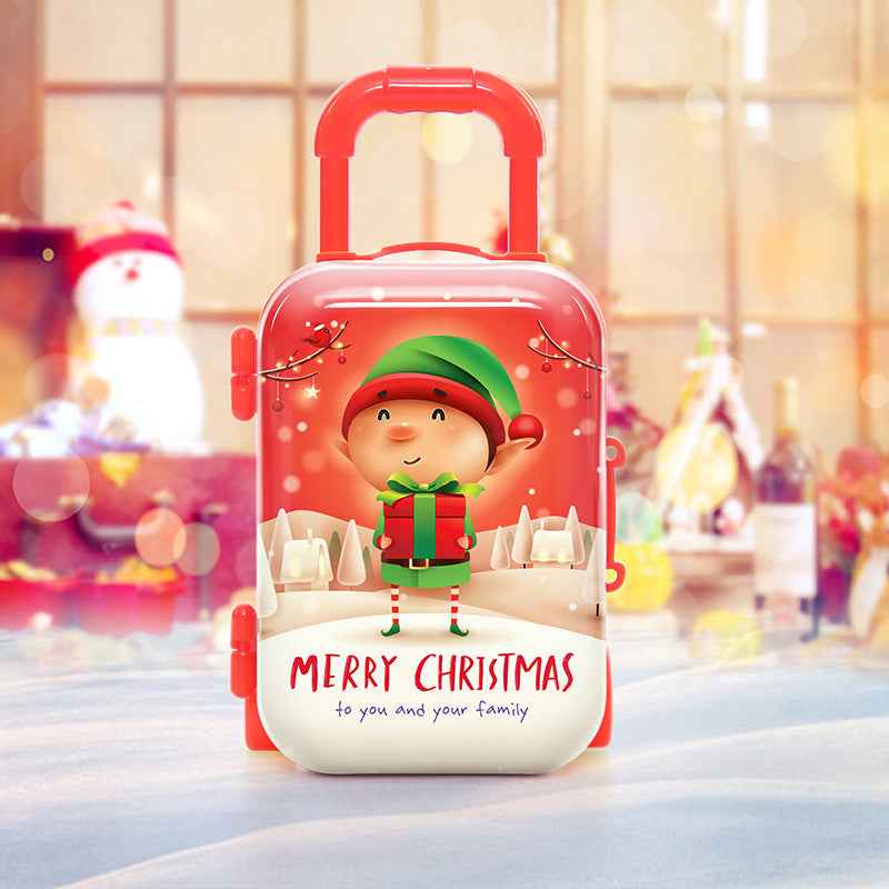 Christmas Decoration Gift Trolley Box Pendant Supplies