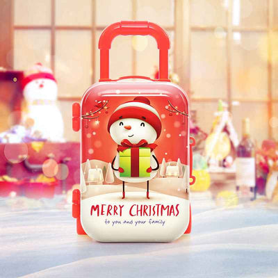 Christmas Decoration Gift Trolley Box Pendant Supplies