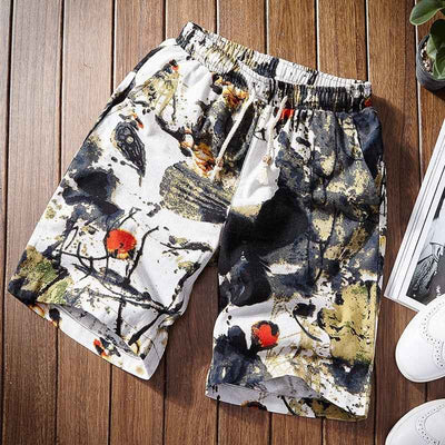 Loose Beach Pants Casual Pants Big Pants 5 Points Sports Pants