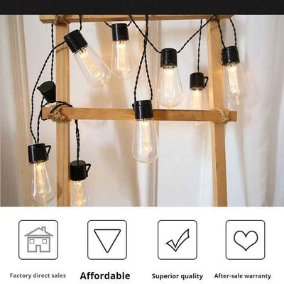 Solar-powered String Lights Waterproof Christmas Decoration Light