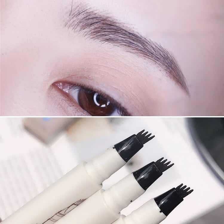 Three - or four-headed eyebrow pencils are waterproof and long-lasting SHOPPORA