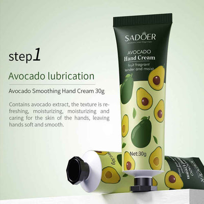 Colorful Fruit Hand Cream Suit Hydrating Moisturizing And Nourishing Refreshing And Smooth