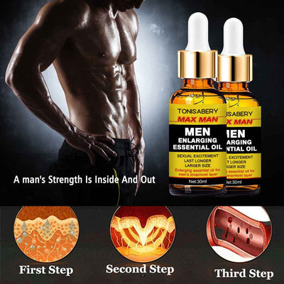 30ml Golden Penis Massage Essential Oil For Men's Private Care