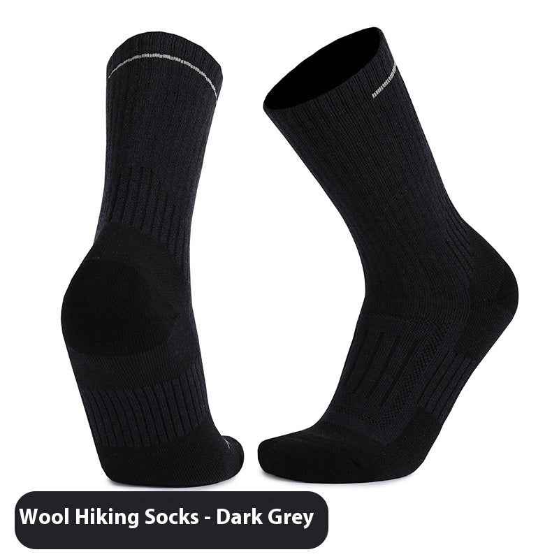 Men's And Women's Warm Wool Knee-high Sports Socks