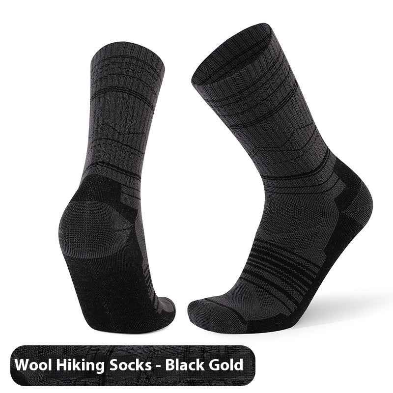 Men's And Women's Warm Wool Knee-high Sports Socks