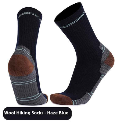 Men's And Women's Warm Wool Knee-high Sports Socks