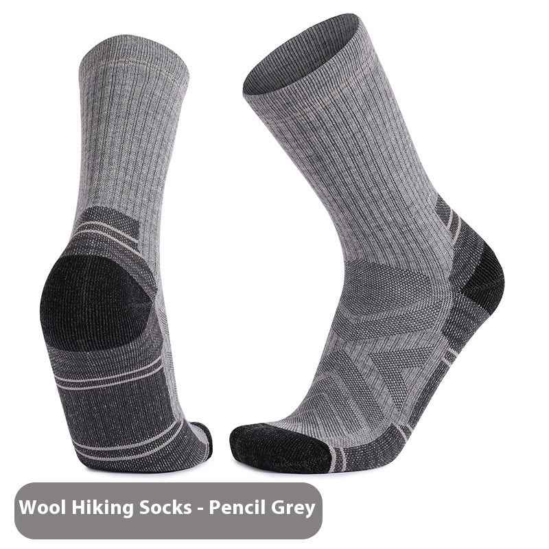 Men's And Women's Warm Wool Knee-high Sports Socks