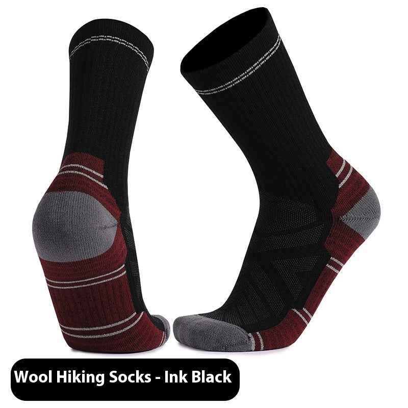 Men's And Women's Warm Wool Knee-high Sports Socks