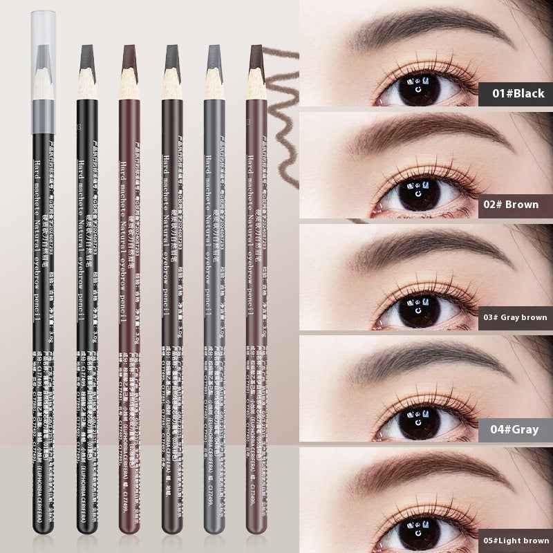 Hard Core Wild Eyebrow Pencil Waterproof And Sweatproof Distinct Look