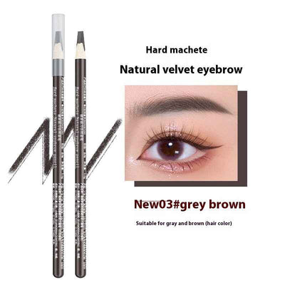 Hard Core Wild Eyebrow Pencil Waterproof And Sweatproof Distinct Look