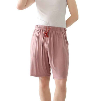 Men's Summer Plus-sized Plus Size Waist Strap Pocket Stretch Breathable Shorts