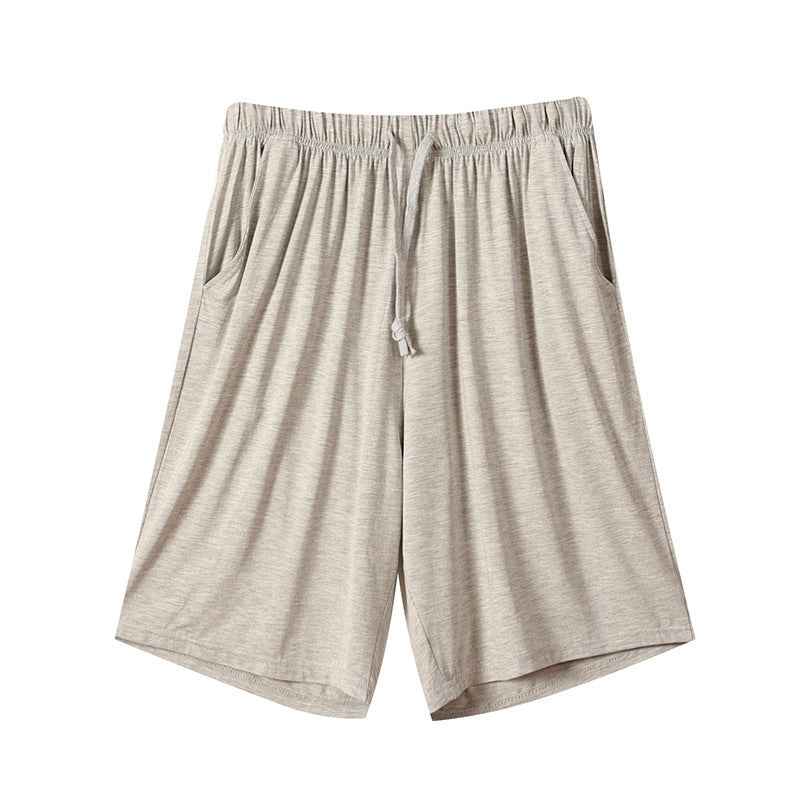 Men's Summer Plus-sized Plus Size Waist Strap Pocket Stretch Breathable Shorts