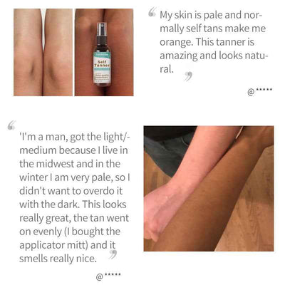 Sun Tanning Spray Sun-free Natural Moisturizing Care